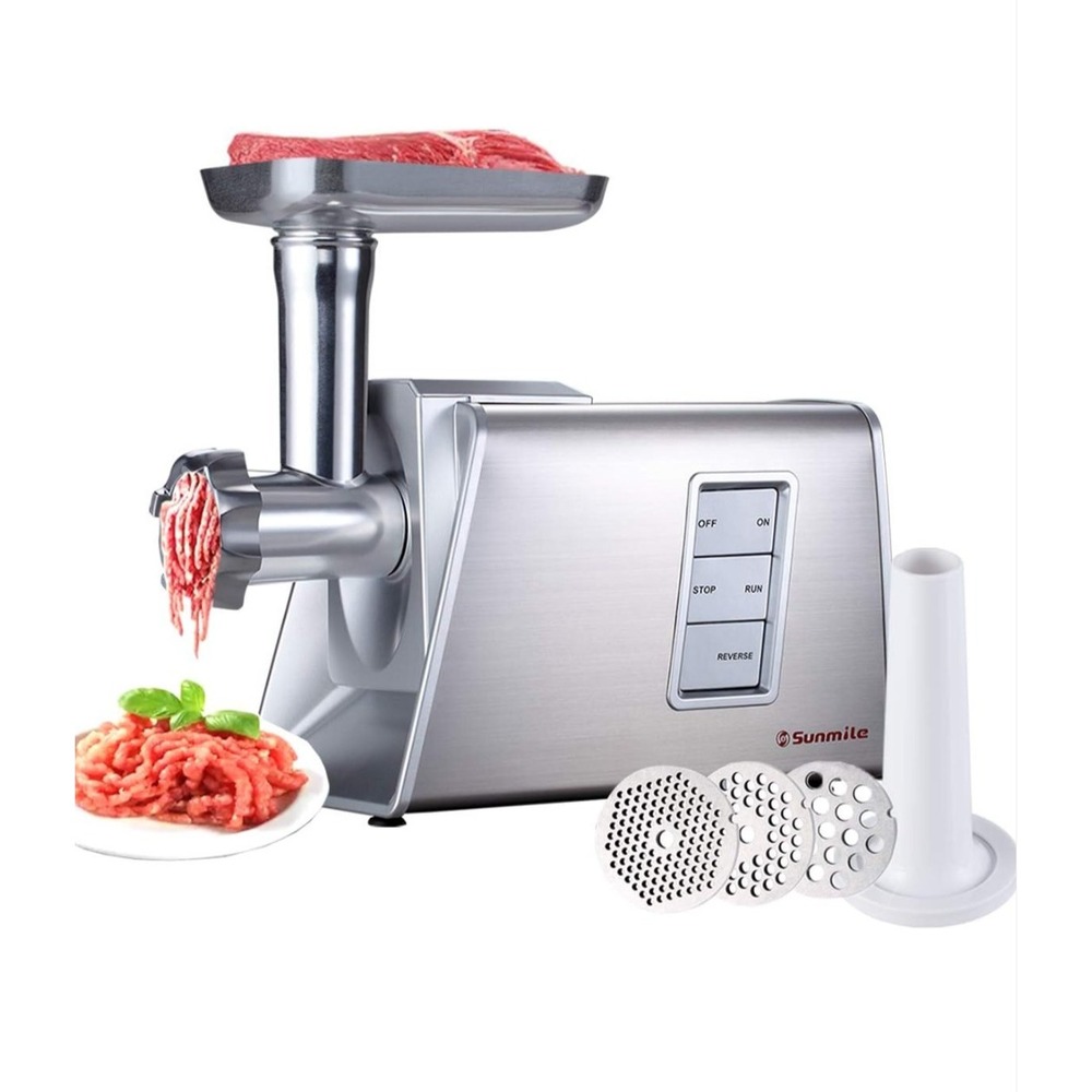 Sunmile‎ SM-G73 Heavy Duty Electric Meat Grinder and Sausage Stuffer Maker 1000W